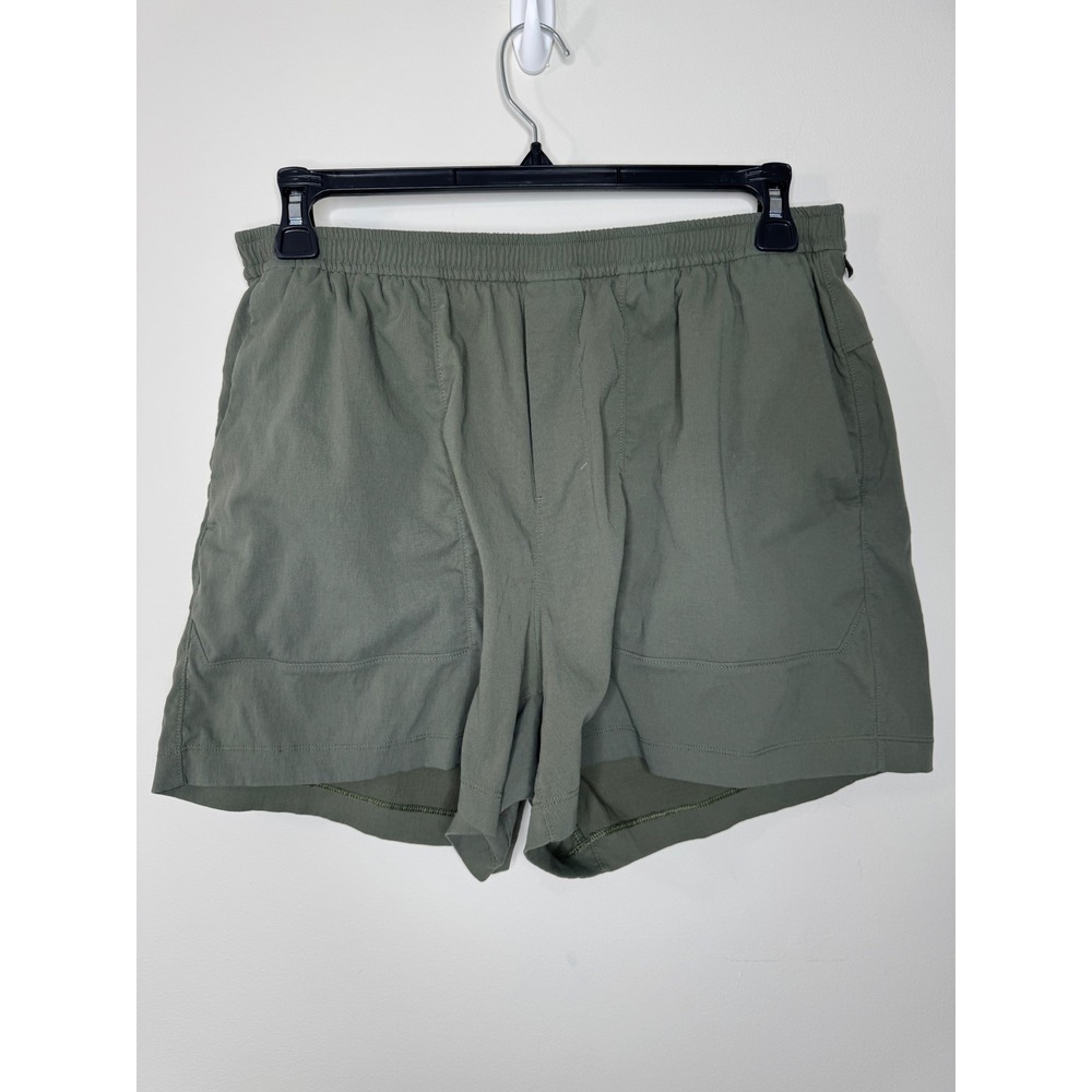 Lululemon Bowline Short 5 Ripstop Army Green XXL Hiking Casual Athletic